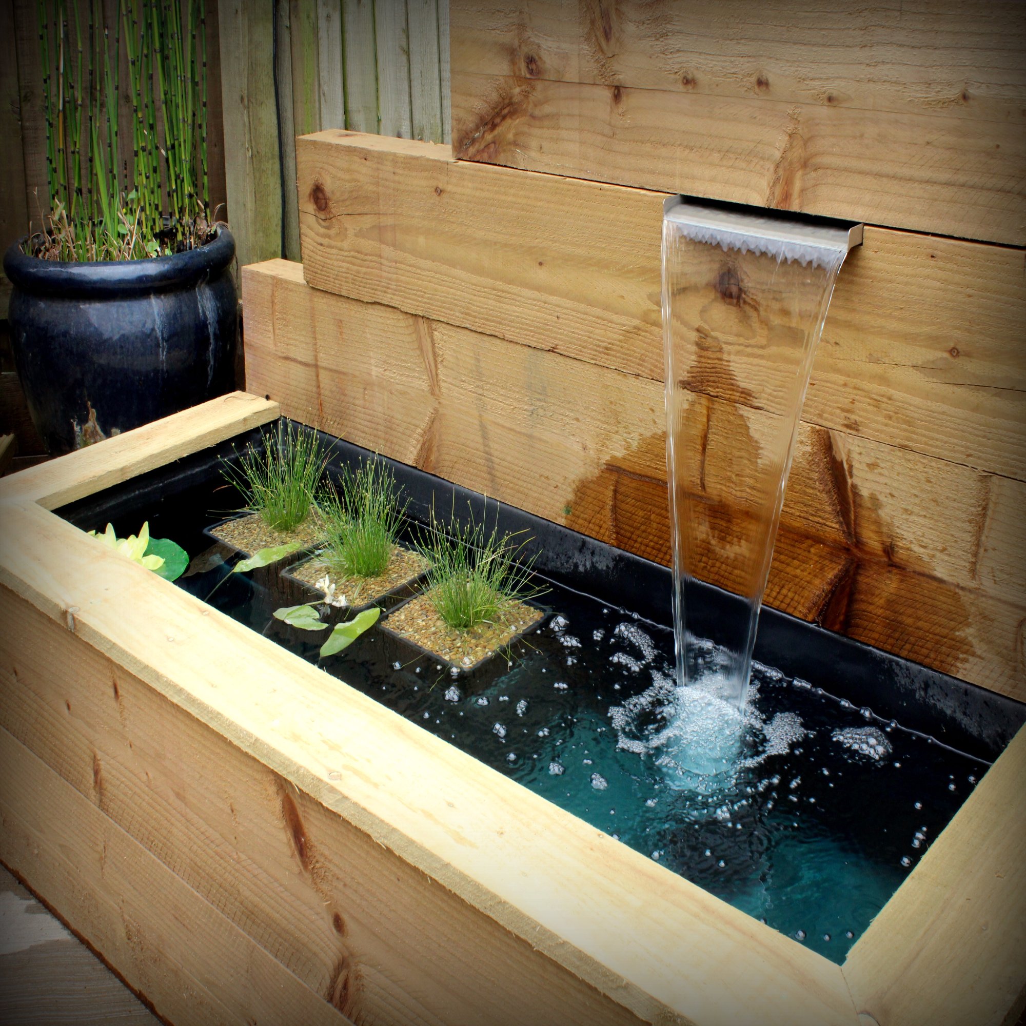 Butyl Pond Liner Tailored Box Weld 1.00mm Pond Box Weld & Tailored